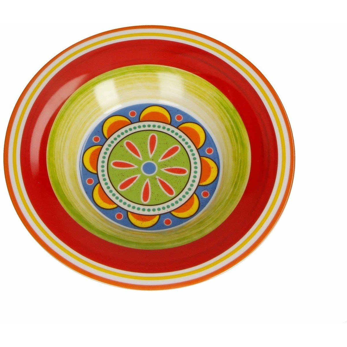 Servizio piatti 18 pezzi Brandani Mediterranea porcellana 6 persone — foto 3