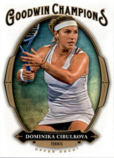 Dominika Cibulkova 2020 Upper Deck Goodwin Champions Tennis Card #34