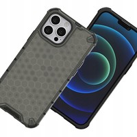 Hurtel Honeycomb Armor Case MIT Gelrahmen FÜR Iphone 13 PRO MAX