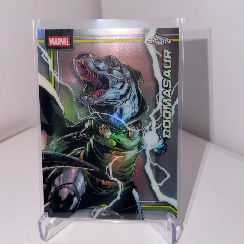 2026 Topps Chrome Marvel Doomasaur Refractor 031