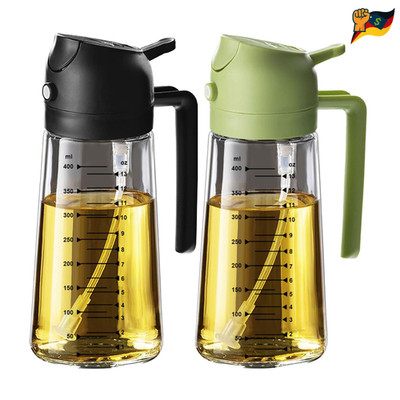 Oel Sprühflasche 470 ml 2 in 1 Multifunktional Kuche Ger