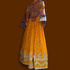 afghan kuchi dress, Afghan Dress, Traditional ethnic handmade chapan