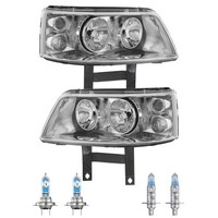 Scheinwerfer Set FüR VW Transporter V Bus 7HB 7HJ 7EB 7EJ 7EF Inklusive Lampen