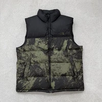 The North Face 700 Down Vest Men’s Large Green Camo 1996 Nuptse Retro Puffer