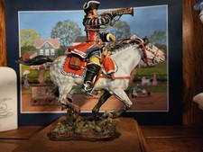 French Cavalry Trumpeter, 18th Century, 90mm, Professionally Painted Statue