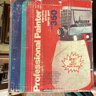 WAGNER SprayTech ST350 Electric Airless Handheld Sprayer 25 ft Hose 515 Tip