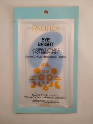 Pacifica Eye Bright Undereye Spot Serum Vitamin C + Kelp Biocellulous Patches