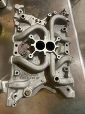 Edelbrock 5171 Intake Manifold 2 Barrel Carb Ford 351m 400 Sp2p 400 2v