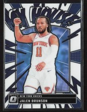Jalen Brunson 2024-25 Donruss Optic #12 My House New York Knicks