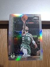 2025-2026 Topps Chrome Damian Lillard #153 Refractor Milwaukee Bucks