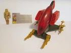 Vintage 1988 Hasbro GI G.I. Joe A.G.P. Anti-Gravity Pod Vehicle w/Figure & Card!