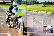 Motorrad Classic 2520) NSU Sportmax mit 28PS im Tracktest auf 4 Seiten