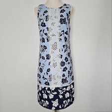 NWT Eliza J Women's Blue Floral Dress Size 2