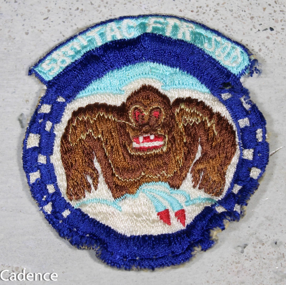 Tactical Fighter Squadron In Original Vietnam War Patches for sale