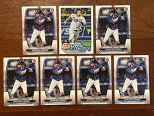 2023 Bowman Baseball Jonathan Aranda Rookie Lot Of (7) #28 With Topps Rookie