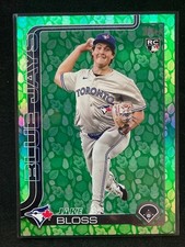 2025 Topps Series 1 Easter Tin Green Leaf Foil Jake Bloss #63 Blue Jays RC