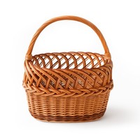 Osterkorb Einkaufskorb Korb Geflochten 37X40X20Cm Natural Weidenkorb Flechtkorb