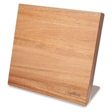 Zyliss Comfort Pro Magnetic Knife Block Wooden Countertop Stand