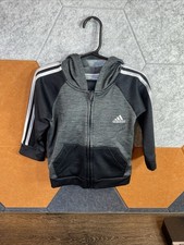 Adidas 18 Mos. Hoody  Pants/ Jogger Set, Gray, Nice 