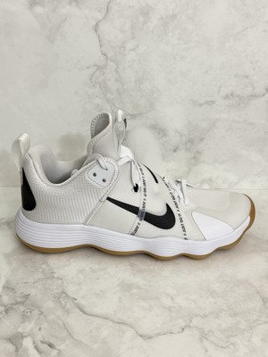 Nike React HyperSet Volleyball Shoes White Black CI2955-100 Men s Size 10.5 US