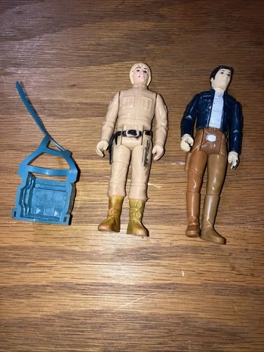 1980 Star Wars Han Solo Luke Skywalker Bespin Outfit yoda’s Backpack Kenner