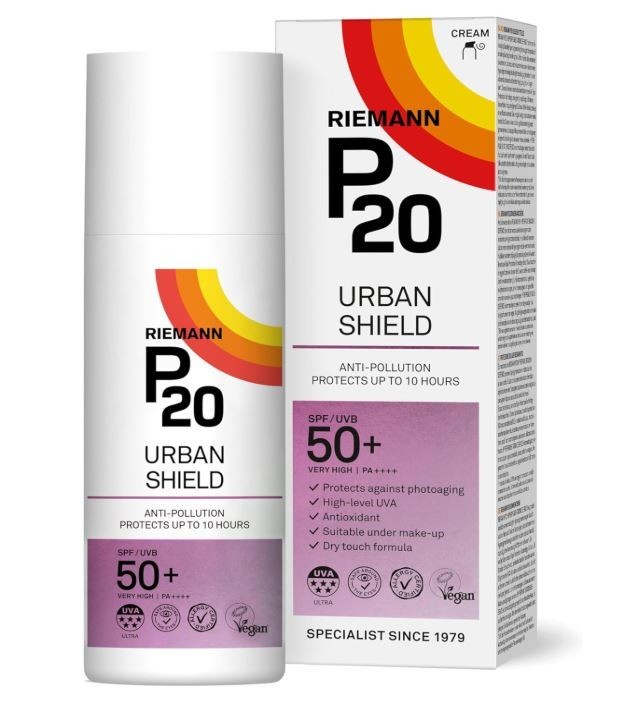 Riemann P20 Sun cream Urban Shield SPF50 50ml      BRAND NEW in BOX