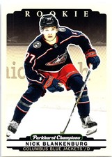 Nick Blankenburg 2022-23 Parkhurst Champions Columbus Blue Jackets Rookie #284