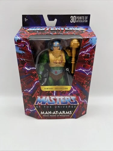 MOTU Masters of The Universe Masterverse Vintage Collection MAN-AT-ARMS Figure
