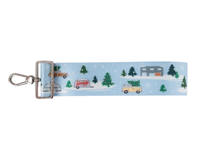 New Harveys Seatbelt Bags Winter Road Trip/Christmas Camper 5 panel Keychain CNG