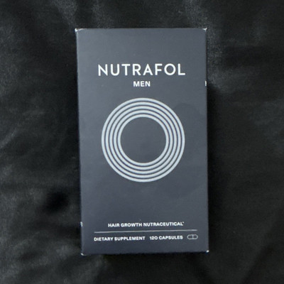 Nutrafol Men Hair Growth Dietary Supplement Biotin 120 Capsules, Capsule