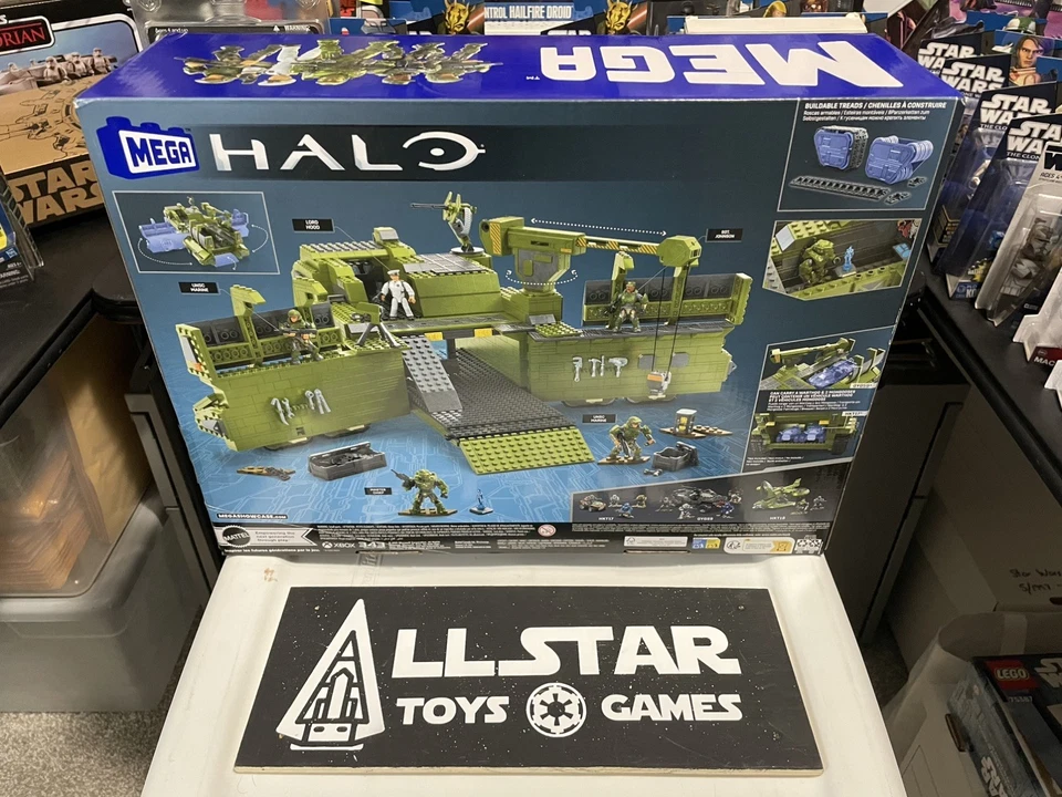 MEGA Halo Infinite Set UNSC Elephant Sandnest Tank SEALED - Image 2 of 4