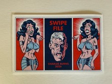 NUOVO RARO Charles Burns Swipe File Risograph Comic Zine 2026