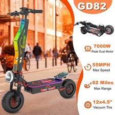 YINGLU Off-Road Electric Scooter for Adults 7000W/1000W Free Gift Kid Scooter US