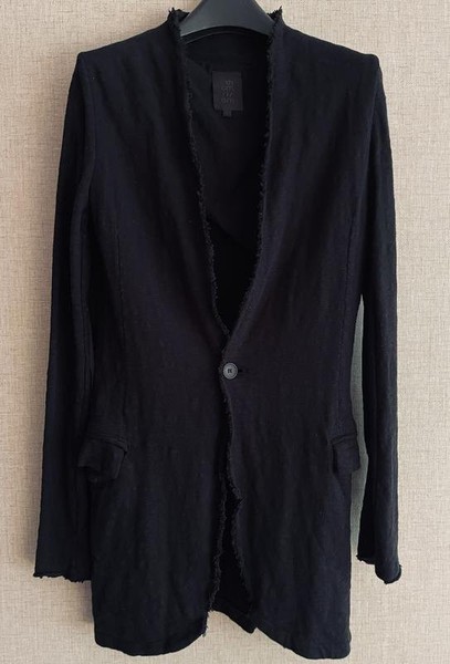 Women Thom Krom Blazer Black Cotton 36 / S / 44