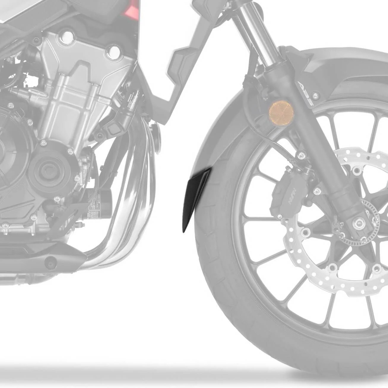 Pyramid Extenda Fenda | Matte Black | Honda CB 500 X 2019>2021