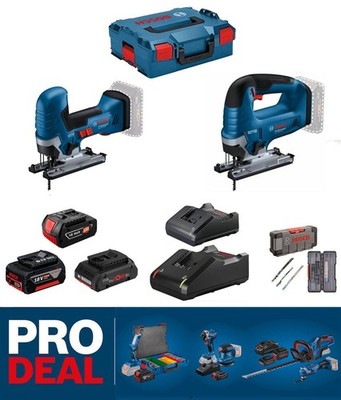 Bosch Akku Stichsäge Säge GST 18V-125 S / B mit/ohne Akku / Ladegerät / Zubehör