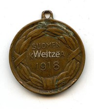 Finnland Freiheitsmedaille in Bronze 1918