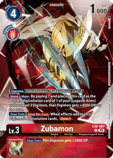 Zubamon (EX6-007) - Box Topper EX09 Versus Monsters