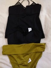 Beautiful pour Moi Tankini Set  Underwired Tankini 34D Bikini 34D Briefs 18