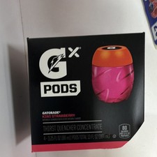 Gatorade Kiwi Strawberry GX Pods Energy Drink 4 Pack 3.25 fl oz Each
