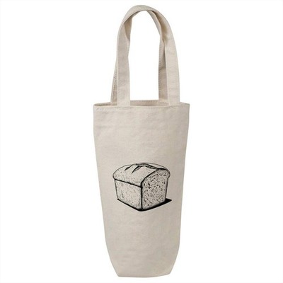 ''Bio Brot'' Baumwolle Weinflasche Geschenk/Reisetasche (BL00039359)