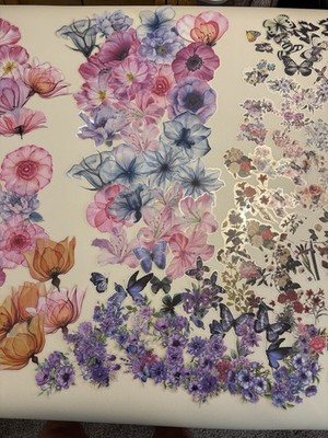Knaid Transparent Stickers For Art 300 Pieces