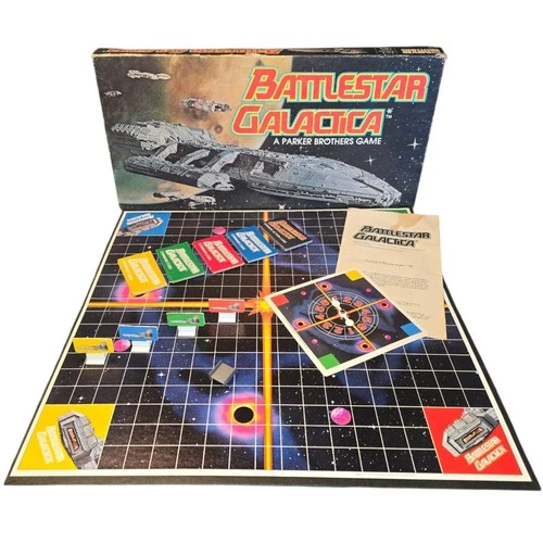 Vintage 1978 Battlestar Galactica Board Game Parker Bros Complete