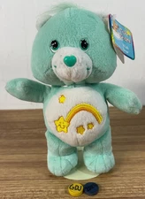 Wish Bear (2002) Care Bears 8”  Plush New with Tags-GDJ-A-305