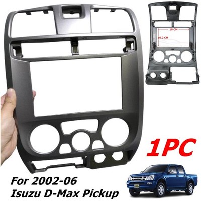 Front Center Cluster Panel Stereo Console Black For 2002-2006 Isuzu D-Max Pickup