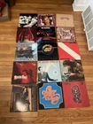 Lot Of 15 Classic Rock Records Albums Bruce Springsteen Van Halen& More See Pics