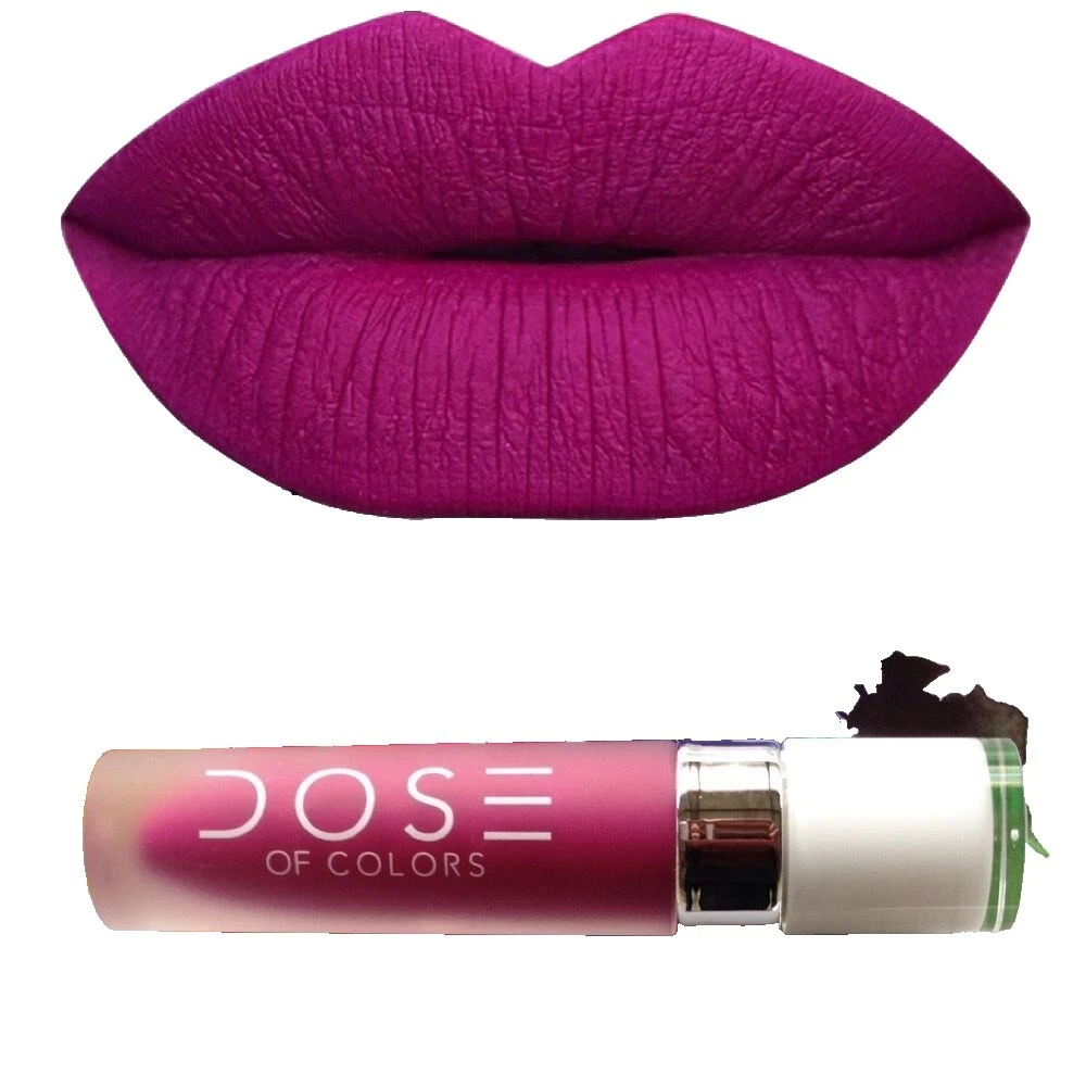 Dose of Colors Products Liquid Purple Lipsticks
