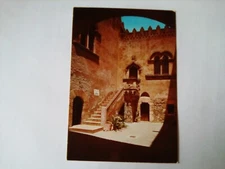 Postcard Taormina palace carvaja the courtyard postcard ak