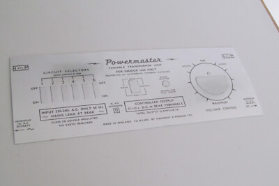 Powermaster Ersatzgesicht. Hammant und Morgan Facelift Factory.