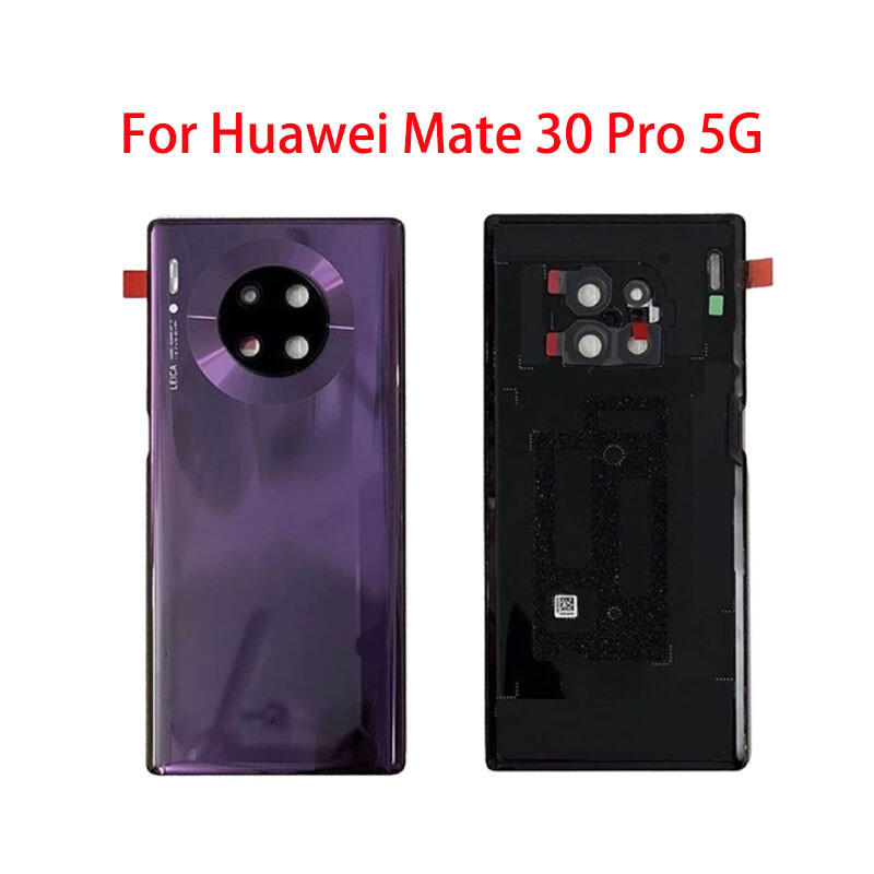 Original For Huawei Mate 30 Pro 5G Housing Glass Battery Back Door